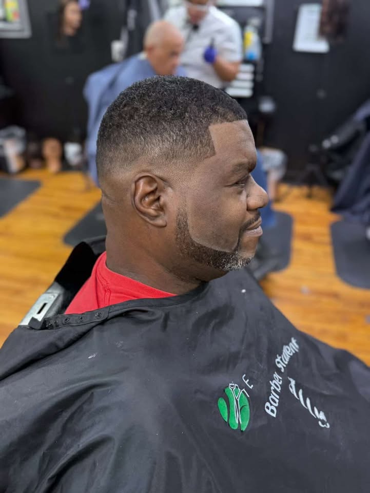 Expertly blended fade technique